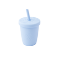 The Seashell Straw Cup: Coastal Blue