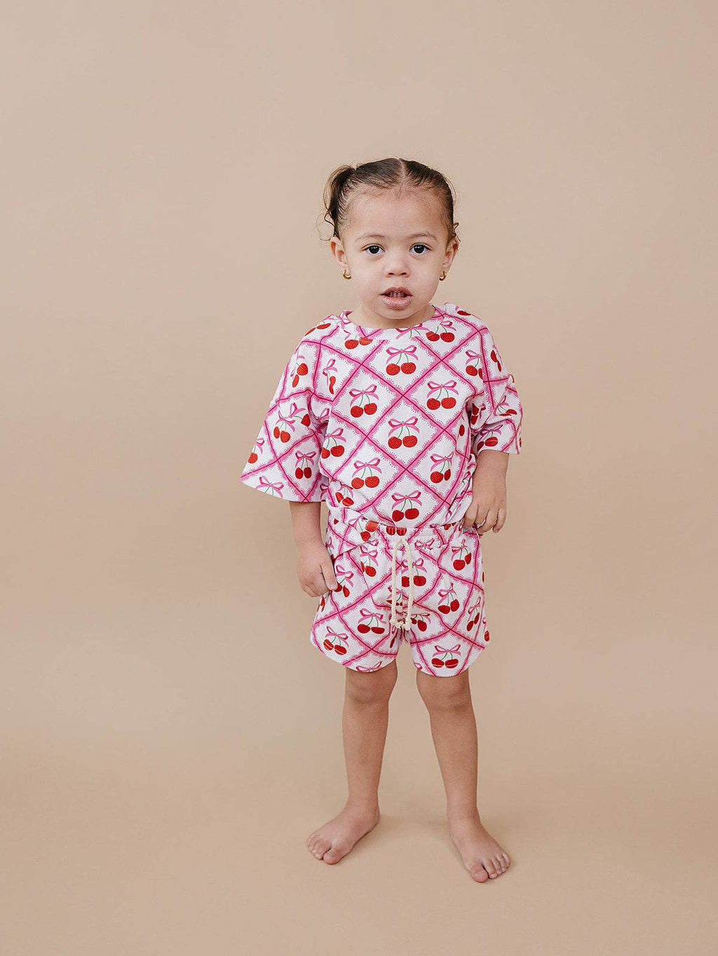 Shorts Set | Cherry Bows