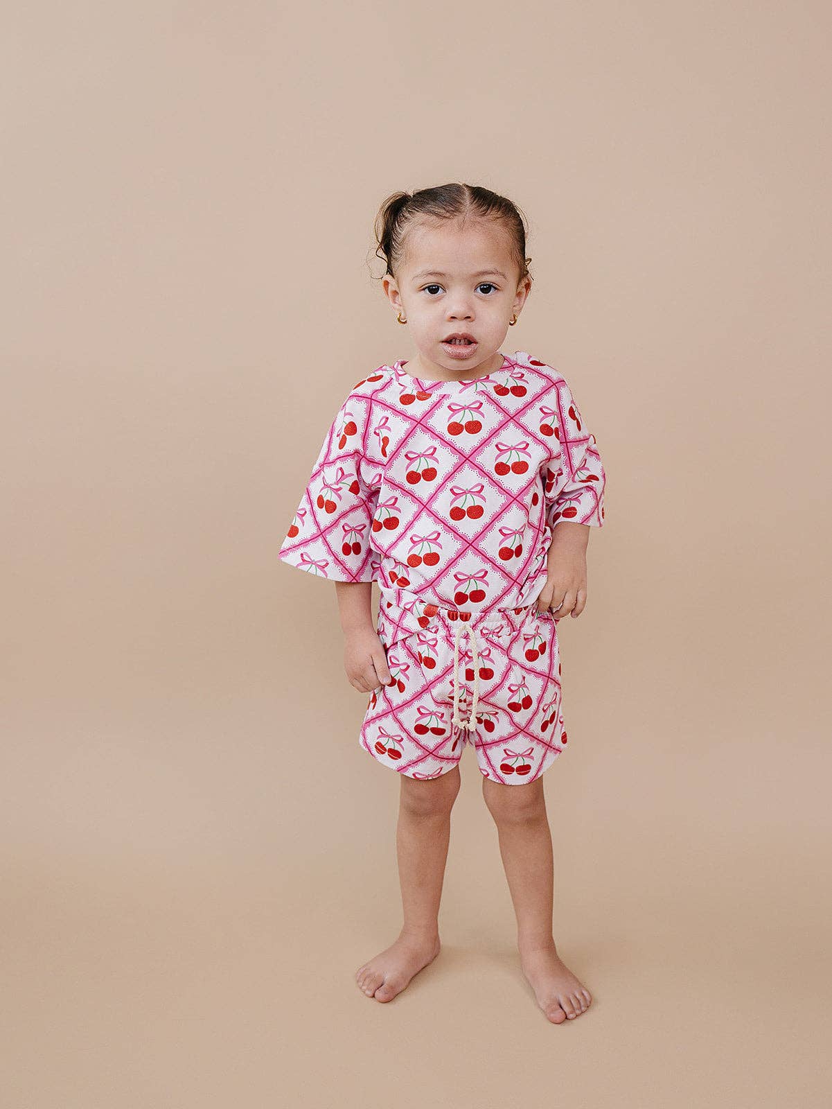 Shorts Set | Cherry Bows