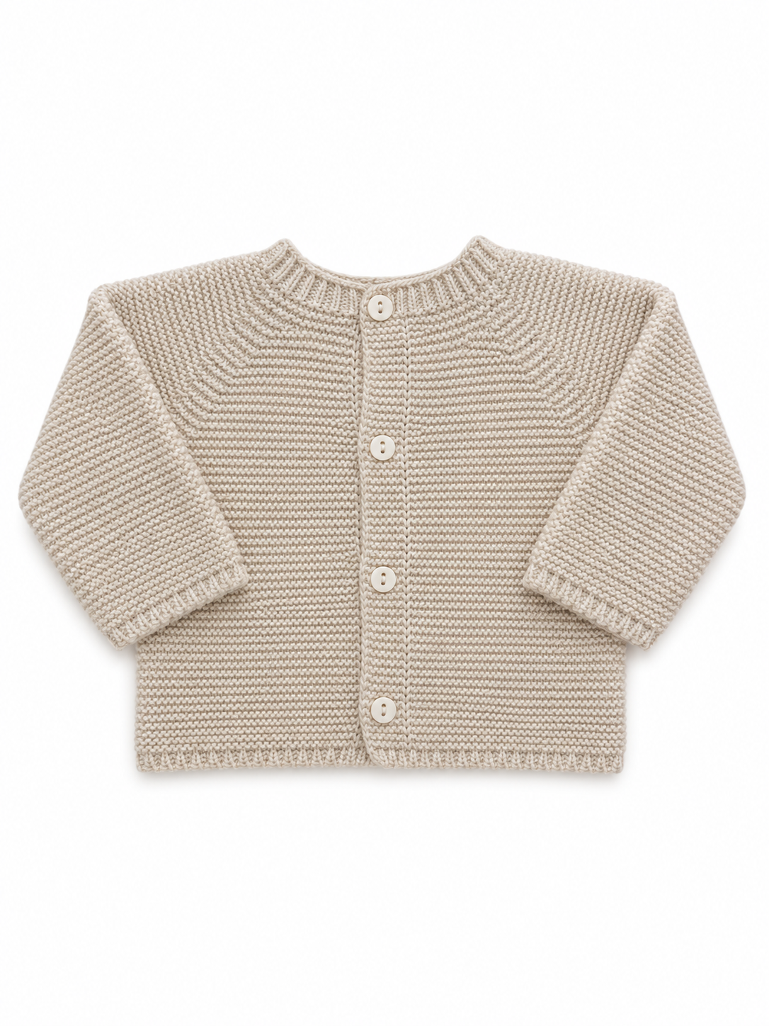 Khaki Baby Cardigan