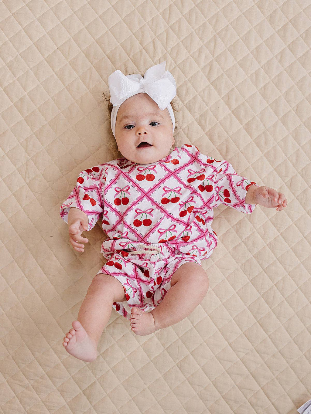 Shorts Set | Cherry Bows