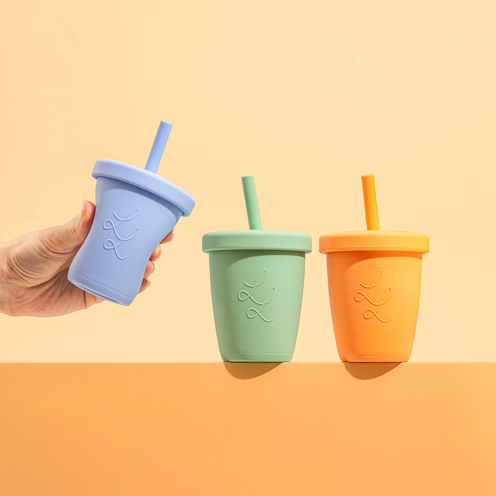 The Seashell Straw Cup: Coastal Blue