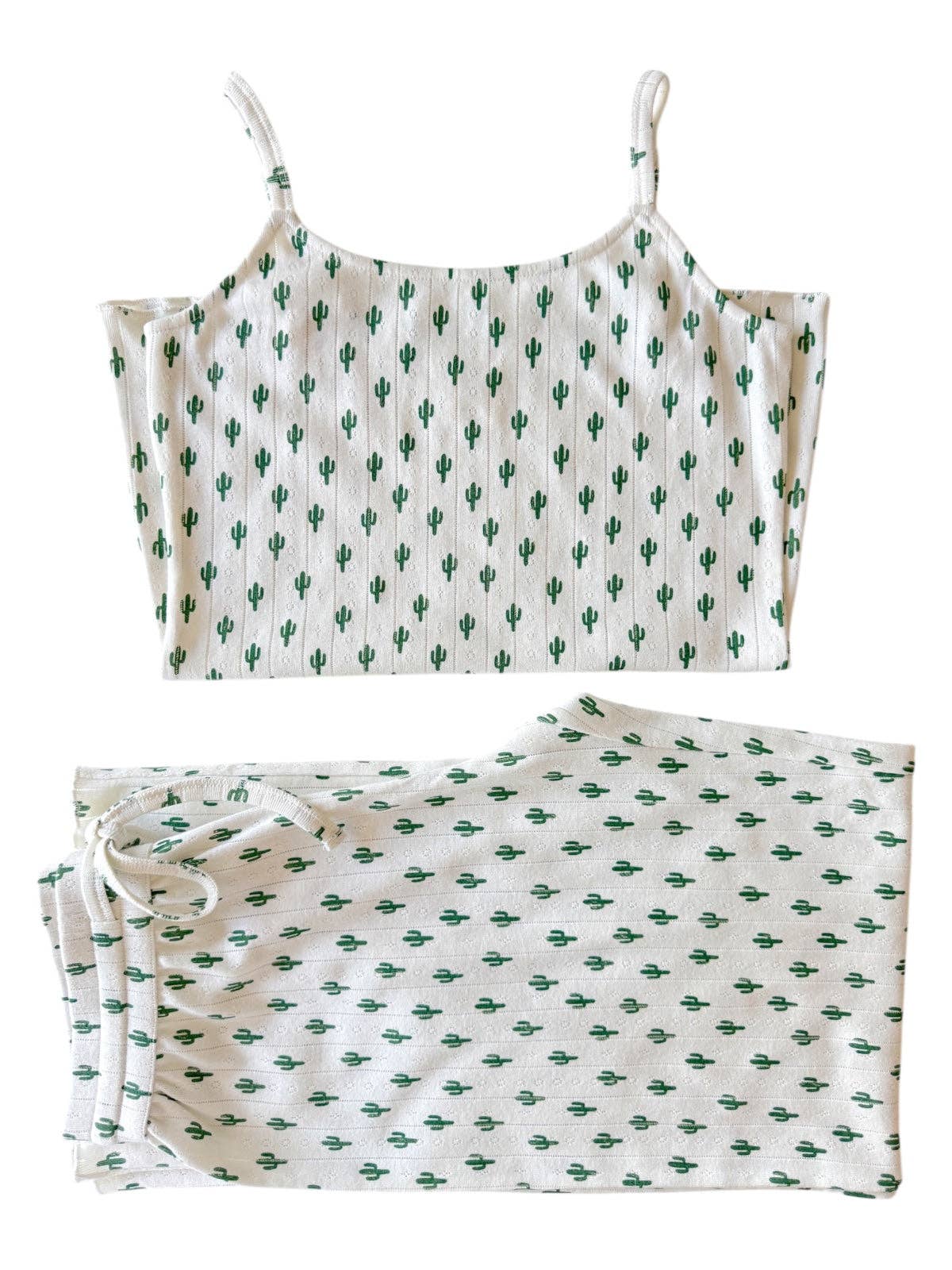 Cactus / Organic Cotton Women's Cami Lounge Set