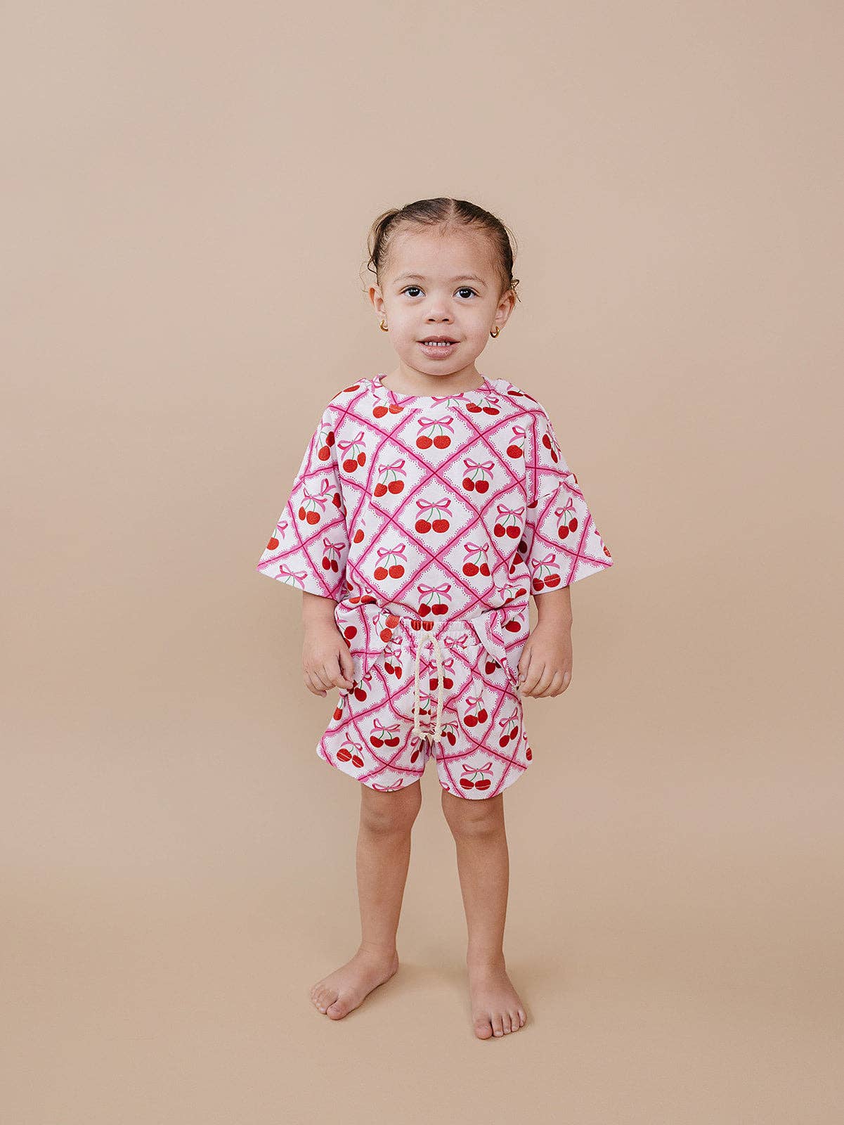 Shorts Set | Cherry Bows