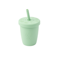 The Seashell Straw Cup: Marsh Green