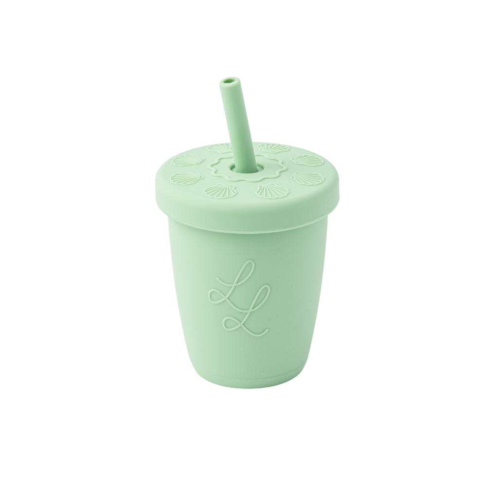 The Seashell Straw Cup: Charleston Pink