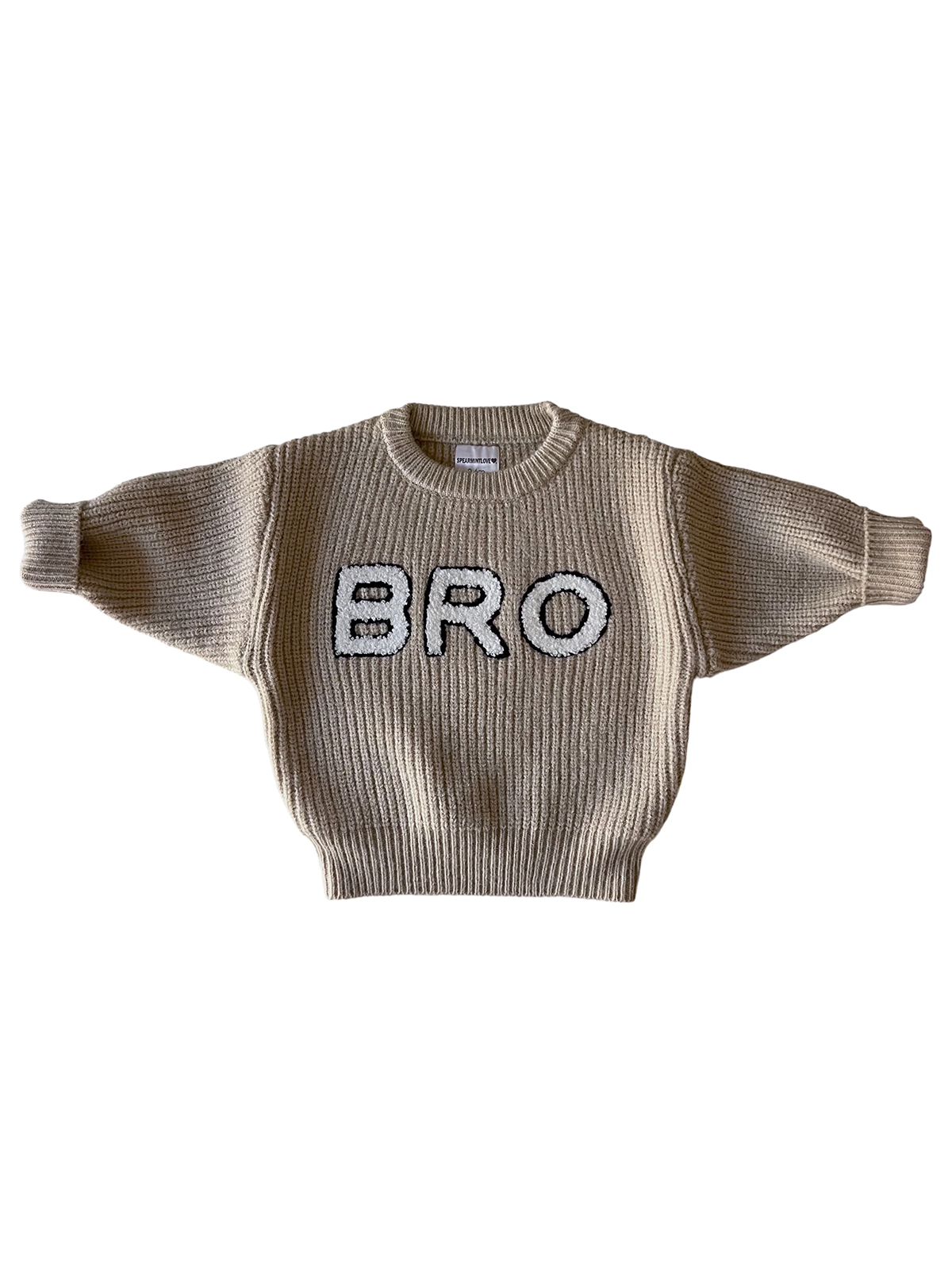 Bro Knit Sweater, Cocoa: 6 - 12 mo.