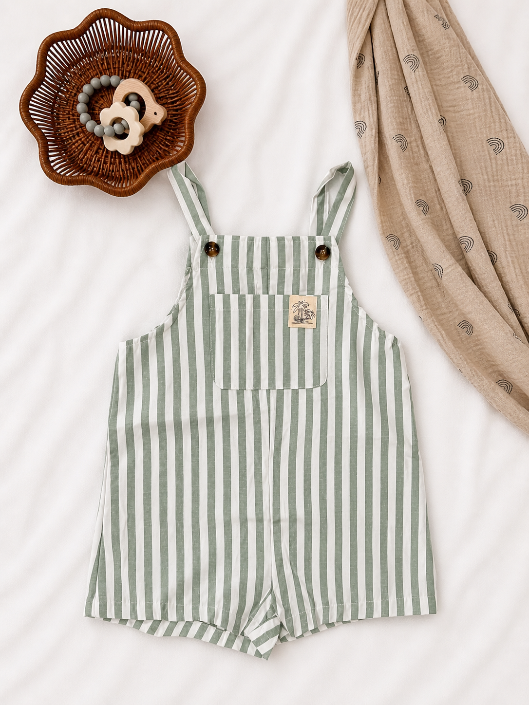 Boys Cotton Overalls