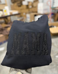 Black Mama Embroidered Crew Neck PREORDER