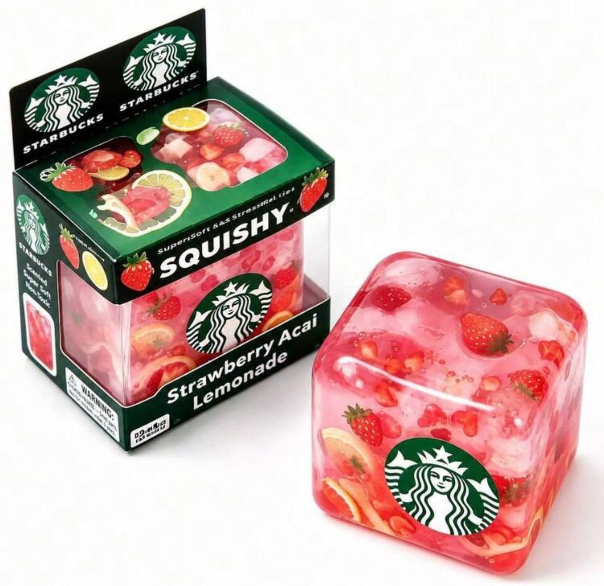 Random Starbucks Squishy Cube