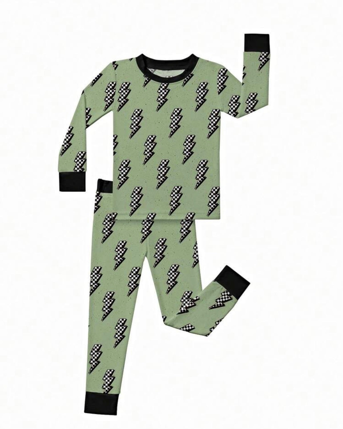 Green Lightning Bamboo Set