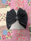 Black Bow Headwrap