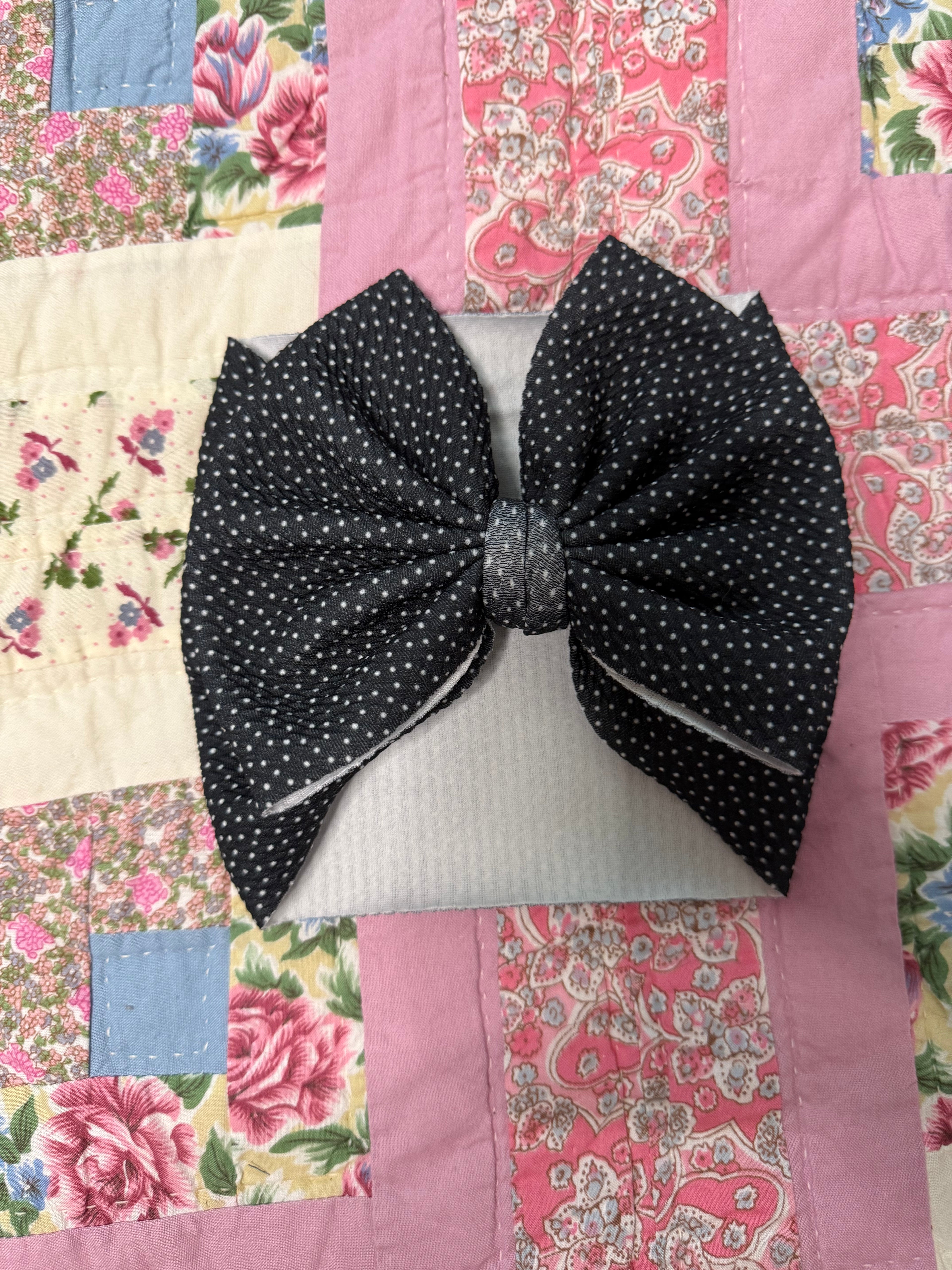 Black Bow Headwrap