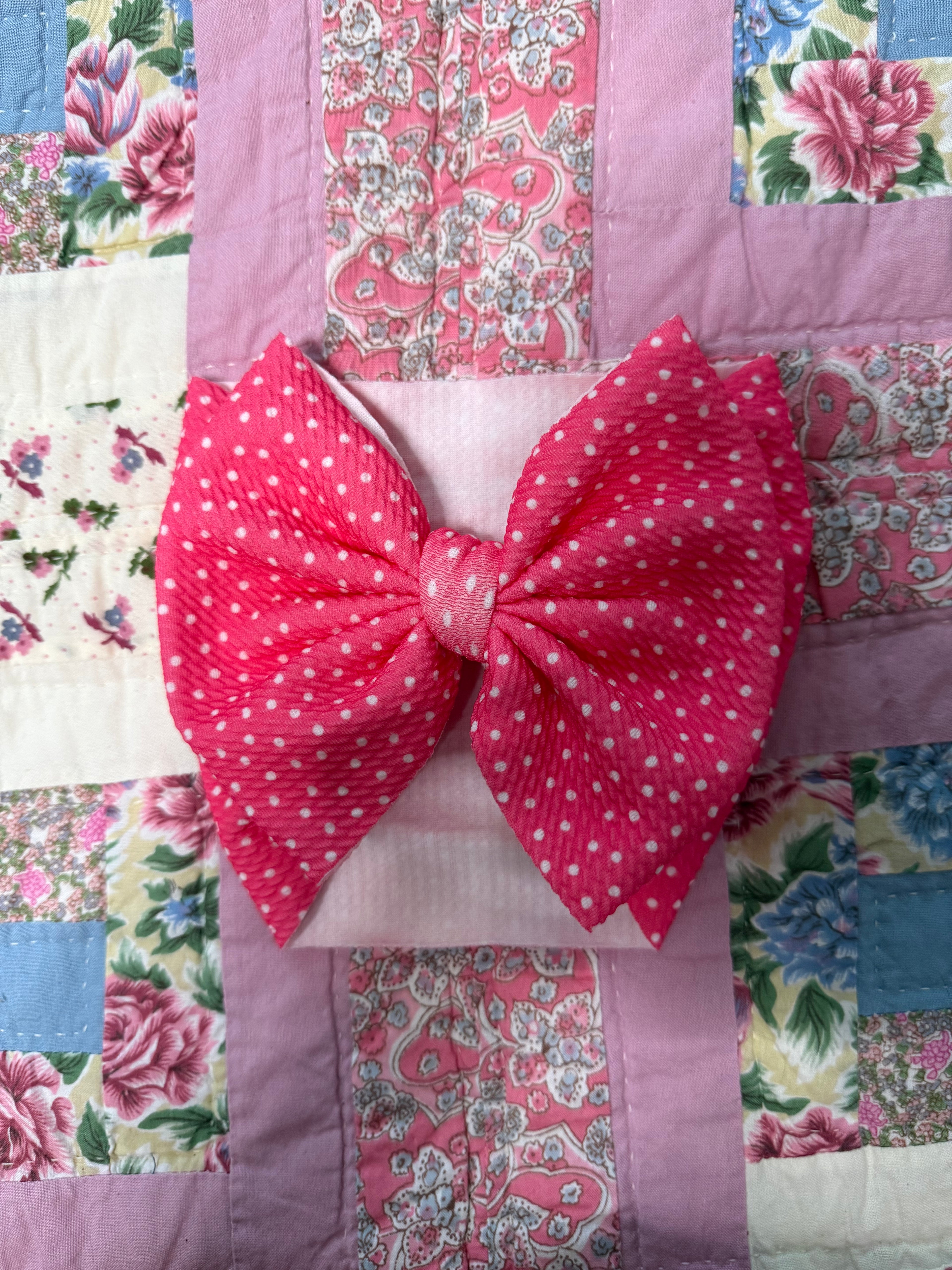 Pink Bow Headwrap