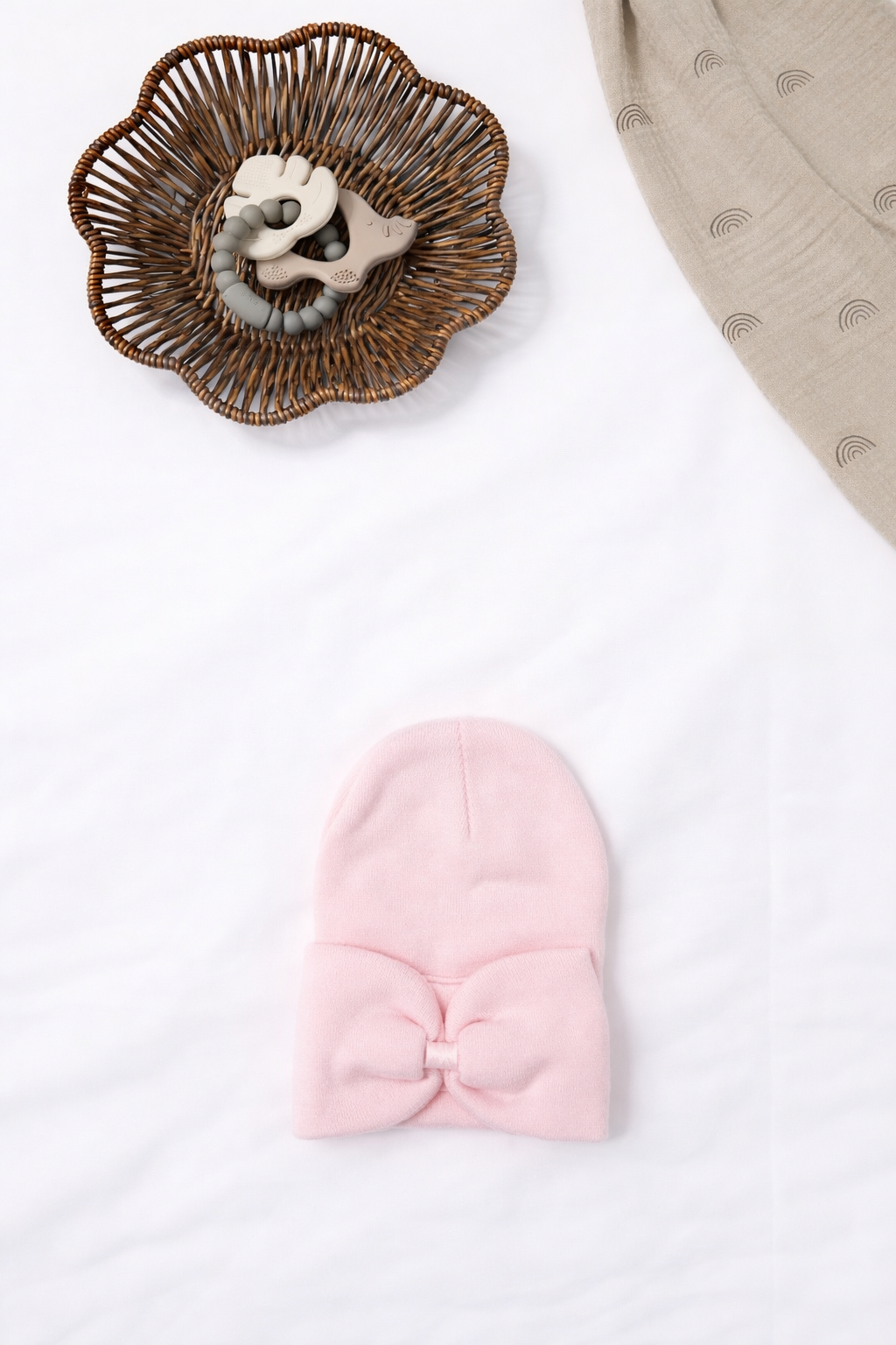 Baby's First Hat®, Petal Pink Bow