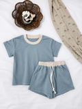 2-Piece Soft T-Shirt/Short Set