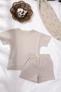Kids Organic Cotton T-Shirt/Shorts Set