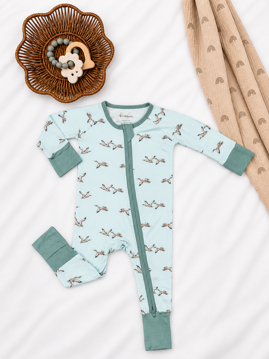 Mallard Duck Bamboo Sleeper