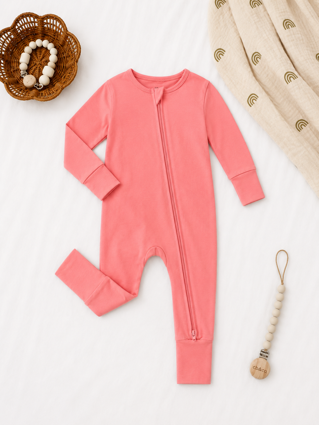 Peach Bamboo Sleeper