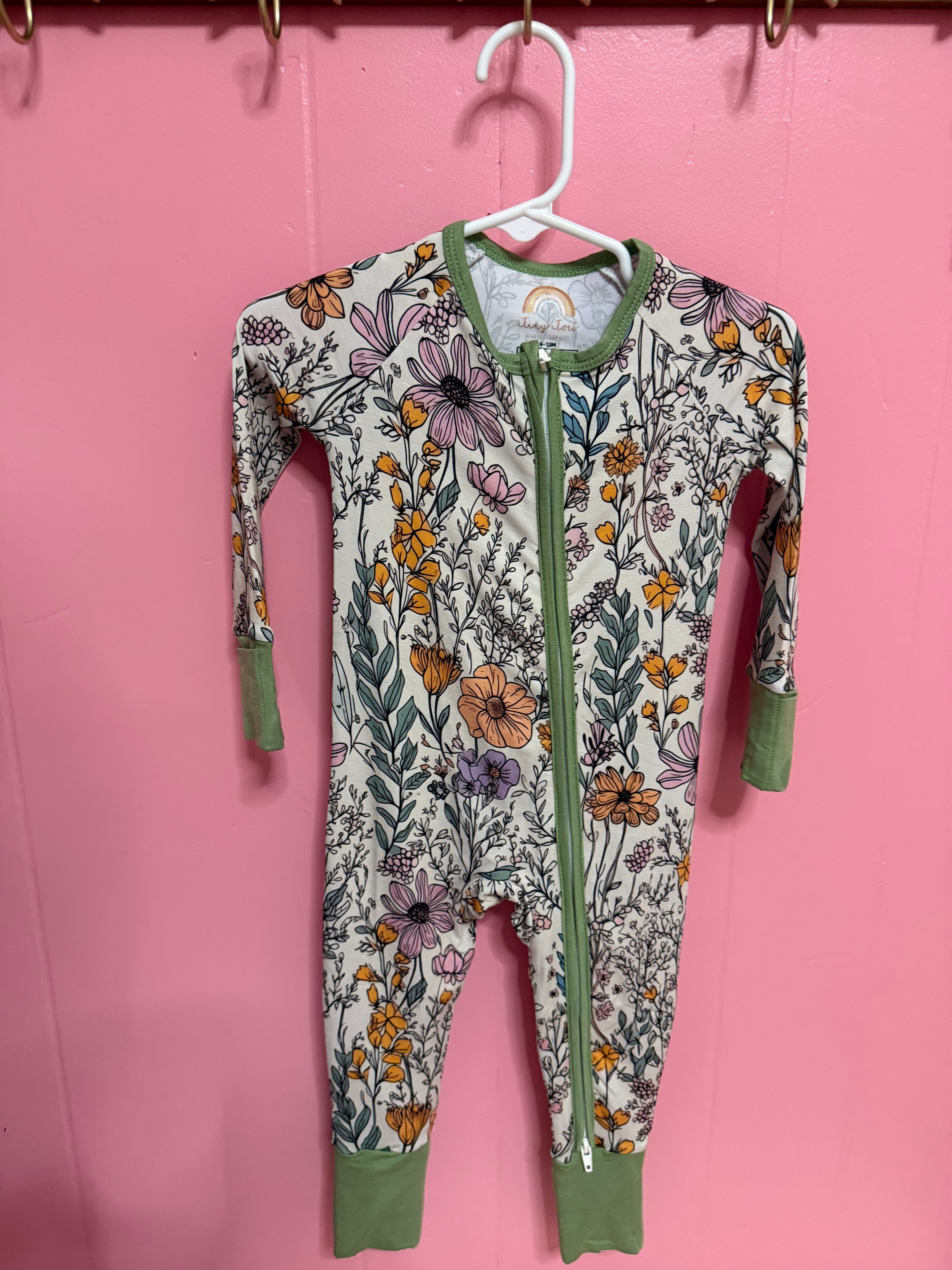 Vintage Floral Bamboo