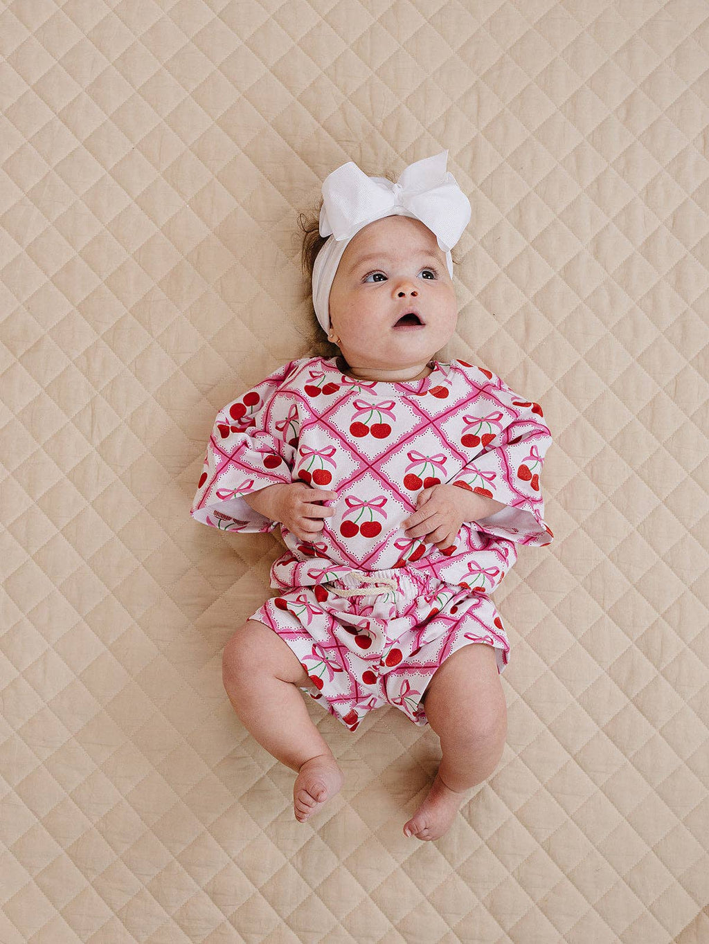 Shorts Set | Cherry Bows