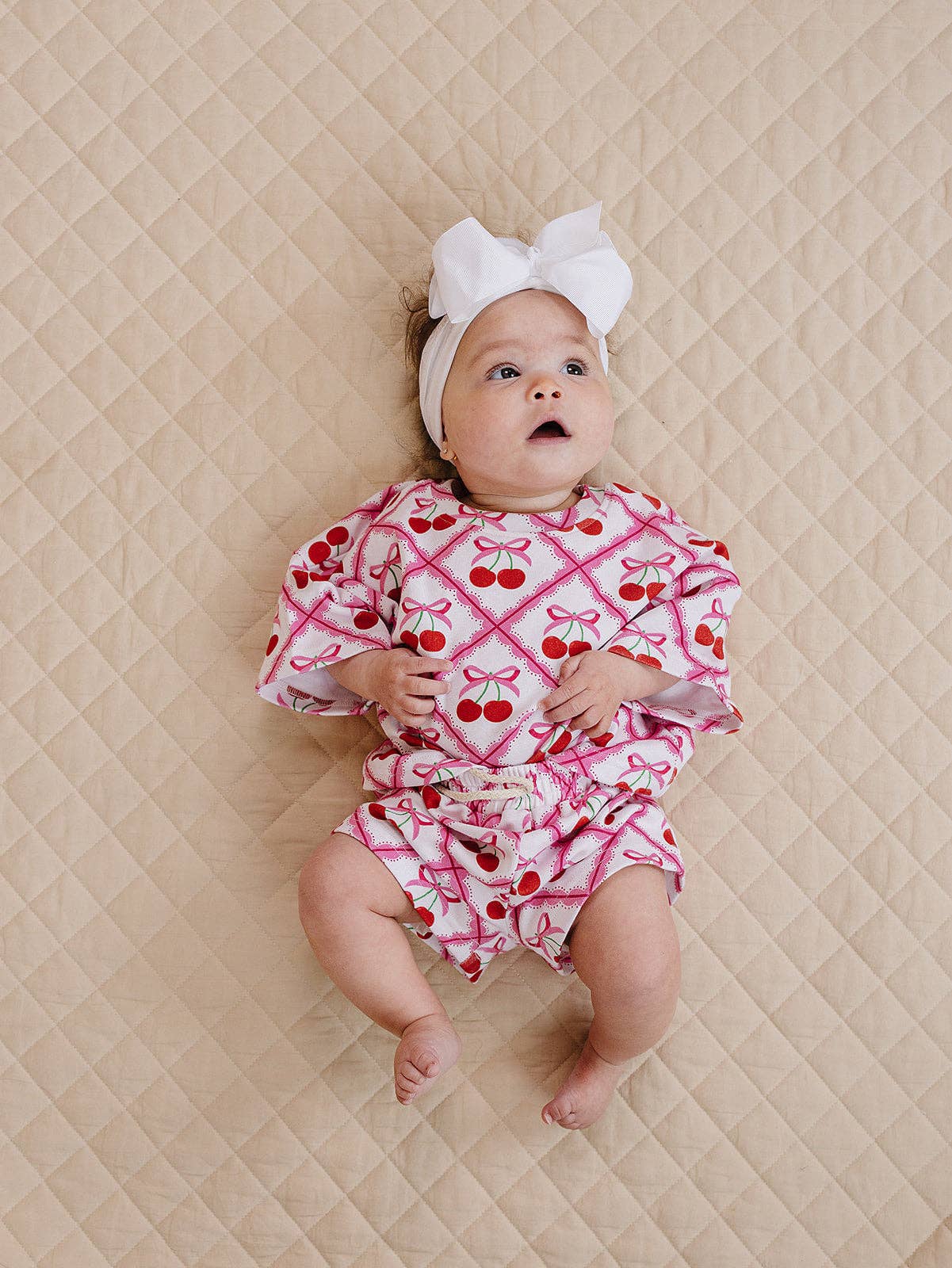 Shorts Set | Cherry Bows