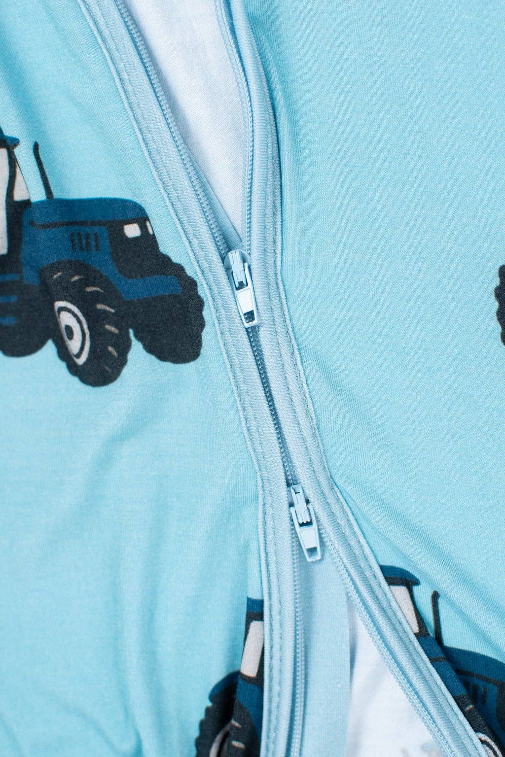 Classic Blue Tractor Baby Bamboo
