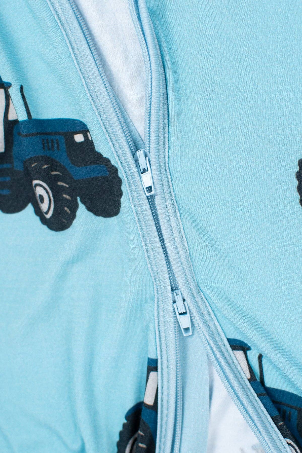 Classic Blue Tractor Baby Bamboo