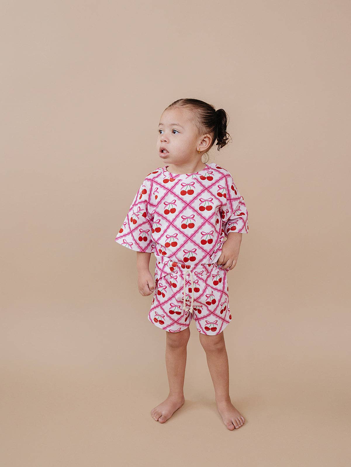 Shorts Set | Cherry Bows
