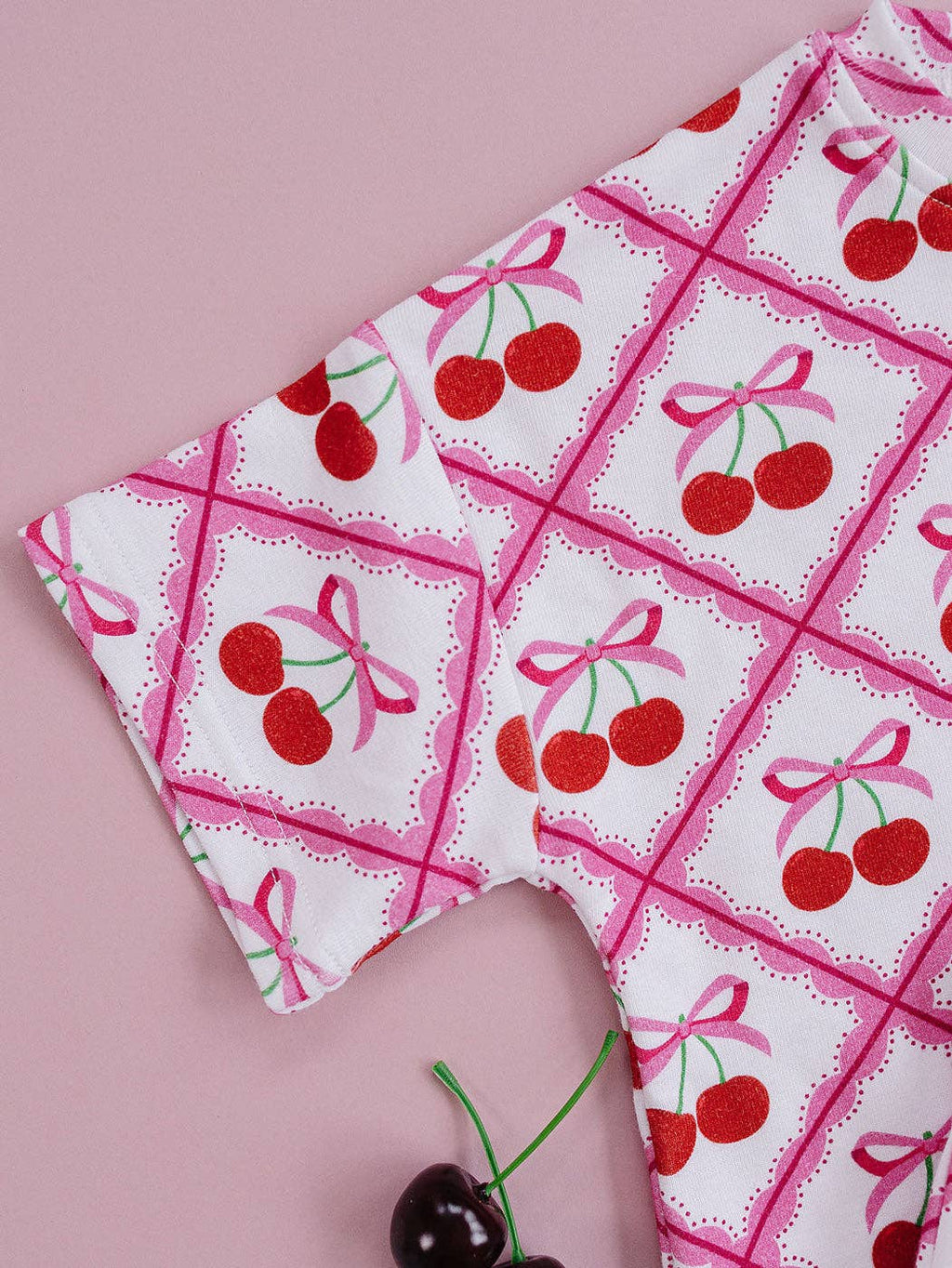 Shorts Set | Cherry Bows
