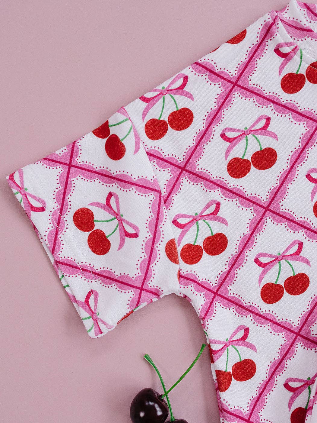 Shorts Set | Cherry Bows