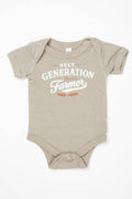 Western 'Next Generation Farmer' Graphic Onesie