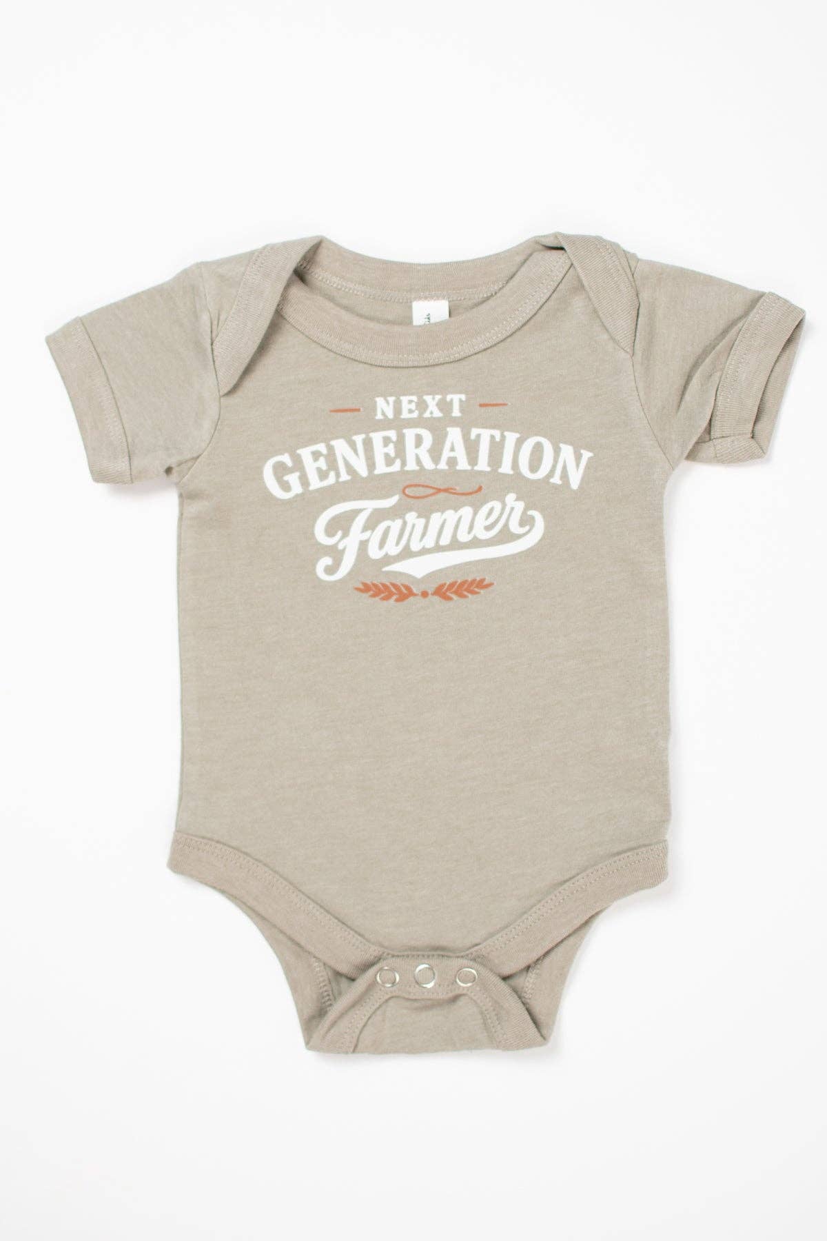 Western 'Next Generation Farmer' Graphic Onesie