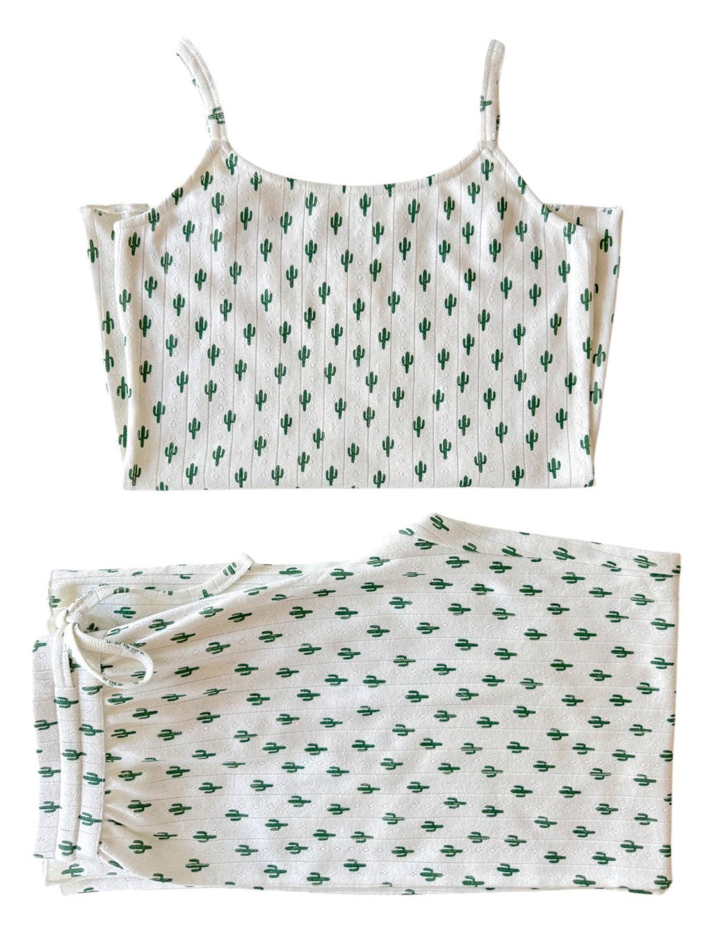 Cactus / Organic Cotton Women's Cami Lounge Set