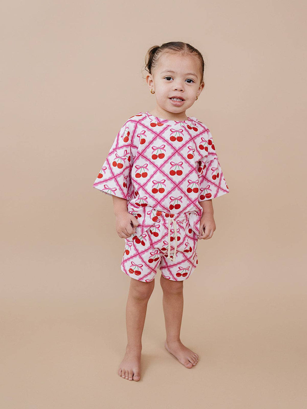 Shorts Set | Cherry Bows